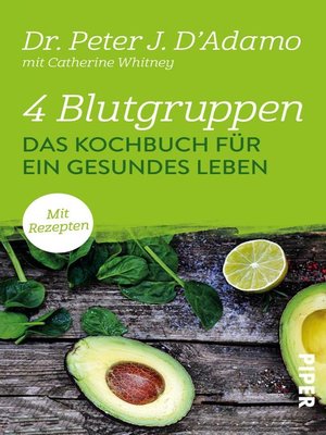 cover image of 4 Blutgruppen--Das Kochbuch für ein gesundes Leben